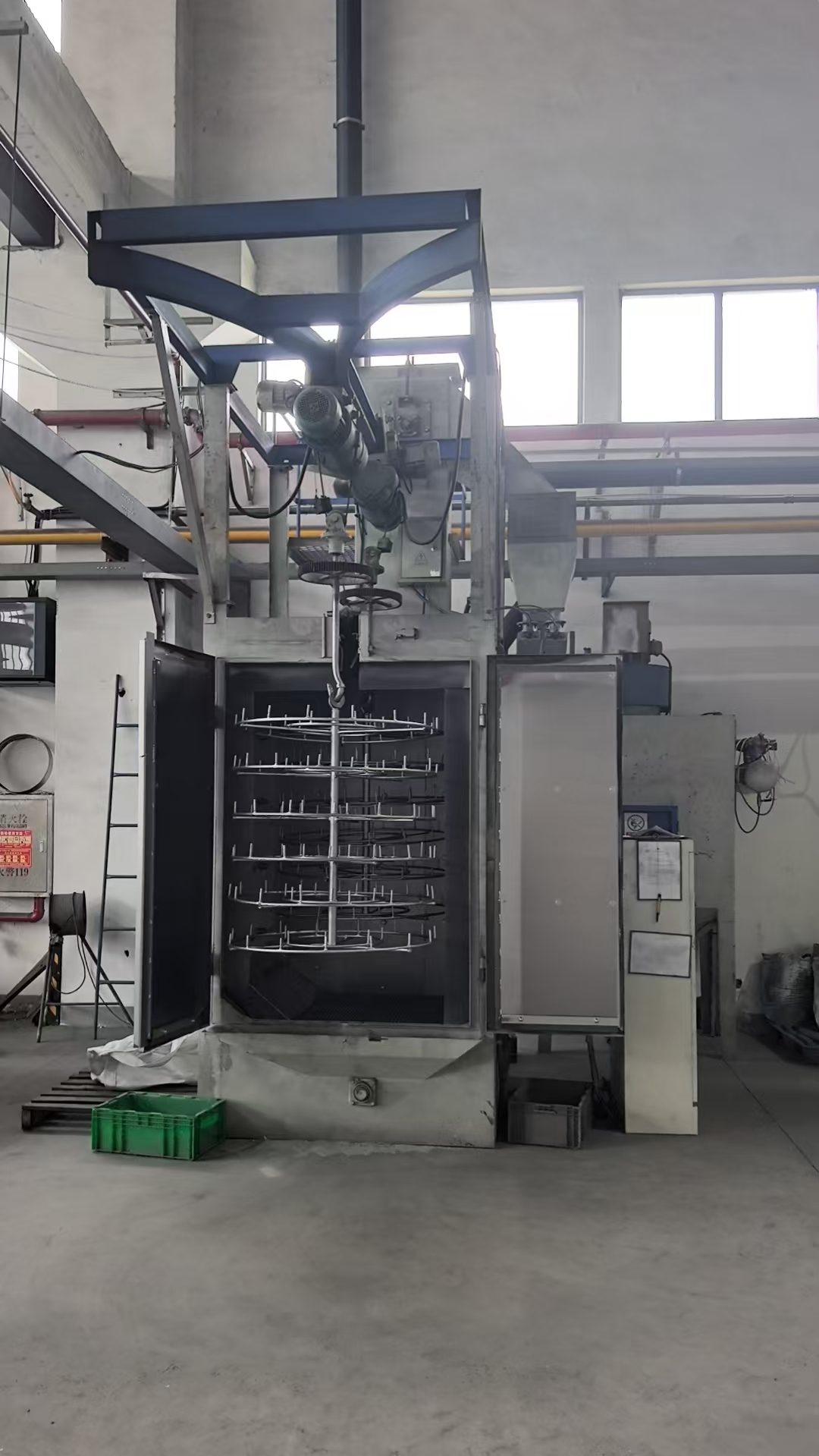 Q378双吊钩抛丸机